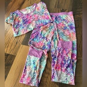 Little Sleepies Stardust short sleeved 2pc pajamas
